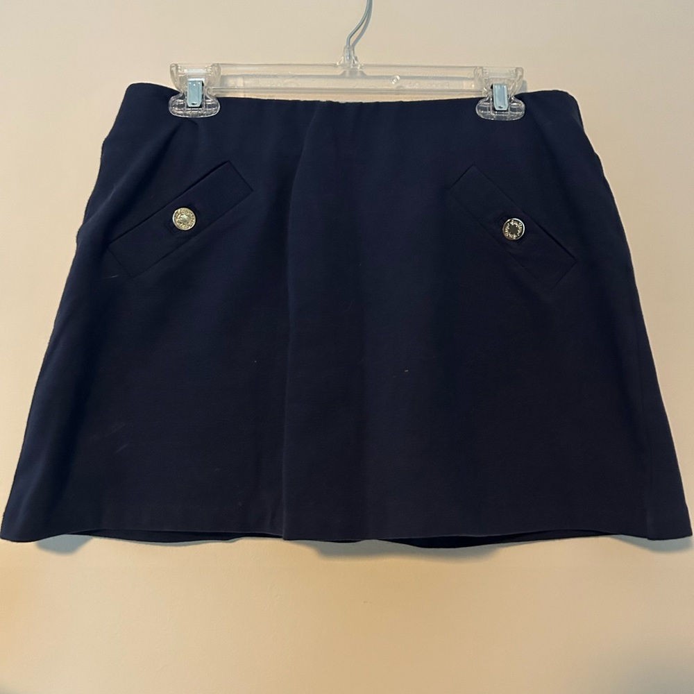 Navy blue Madison Skort. Lilly Pulitzer.
